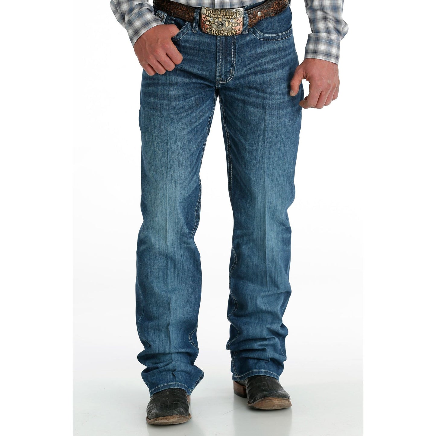 Cinch Relaxed Fit White Label Jeans - Crazy House Western Wear