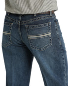 Cinch Men's White Label Relaxed Dark Wash Straight Leg Jeans MB92834066