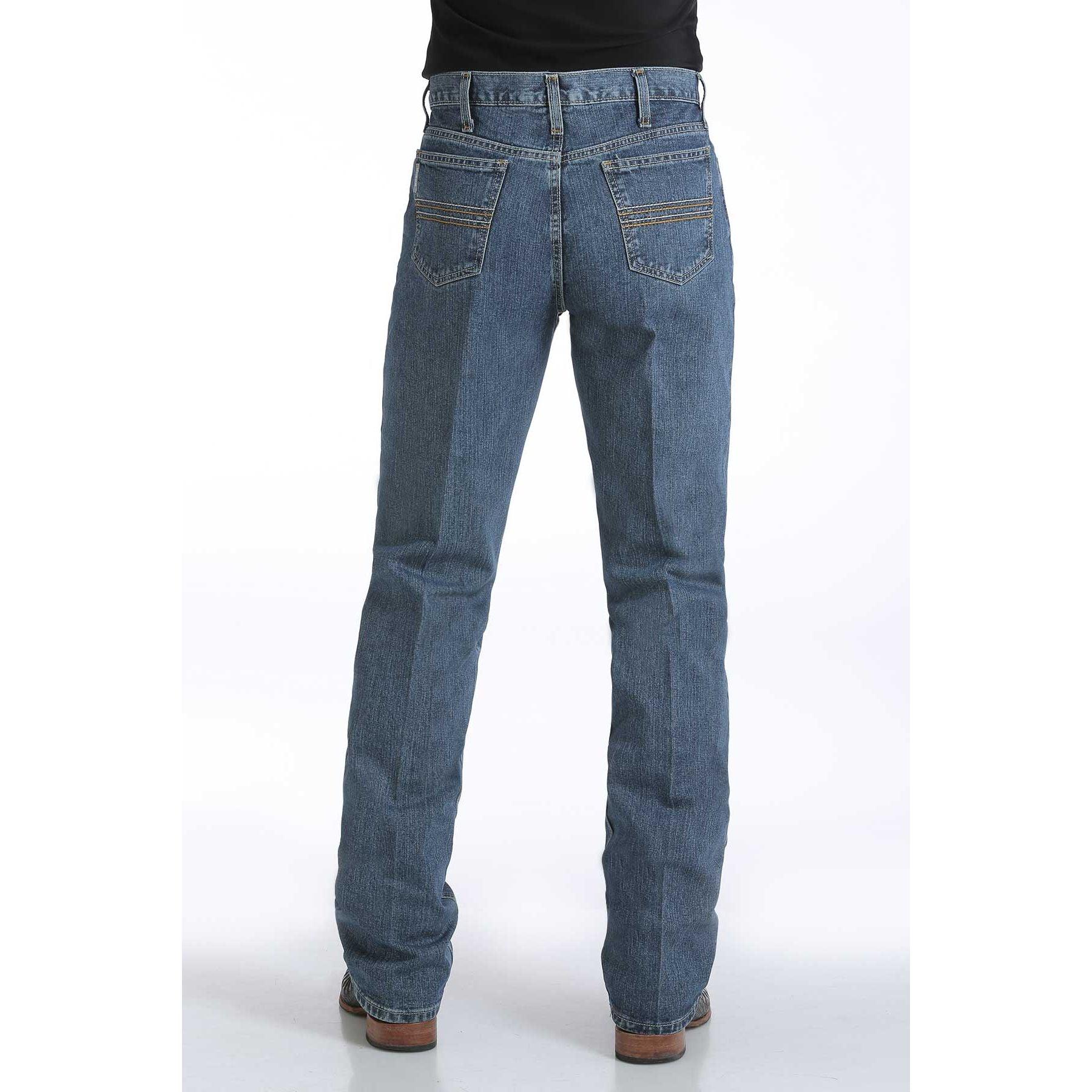 Men's Cinch Slim Fit Silver Label Jeans MB98034001 - Crazy House Western Wear