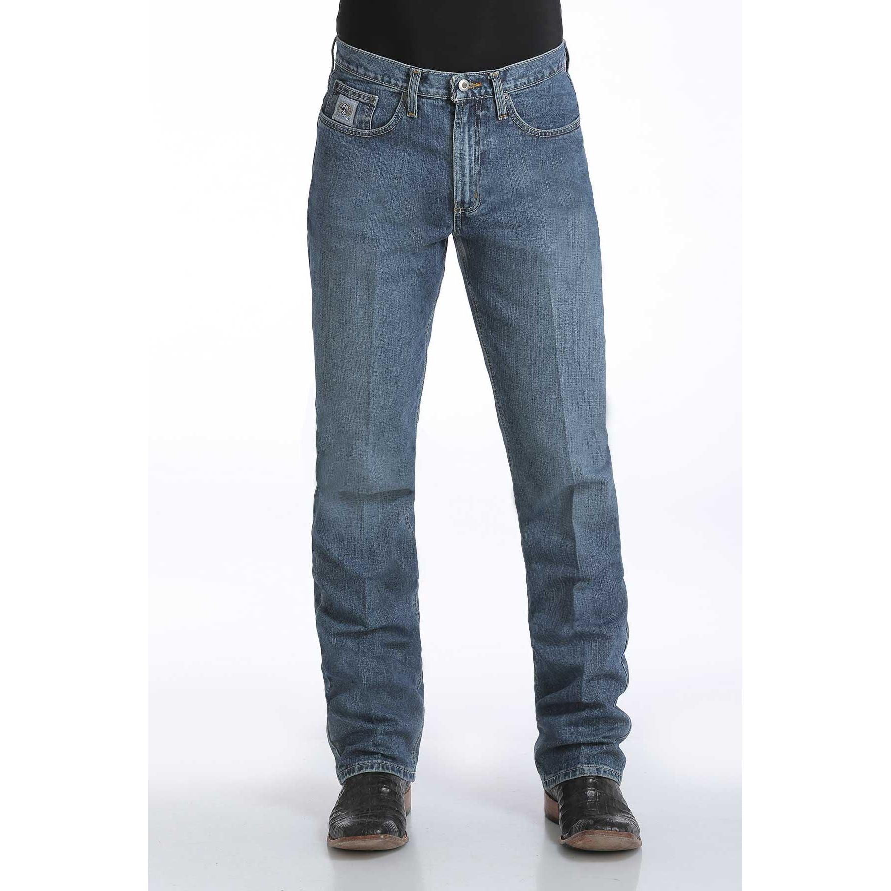Men's Cinch Slim Fit Silver Label Jeans MB98034001 - Crazy House Western Wear