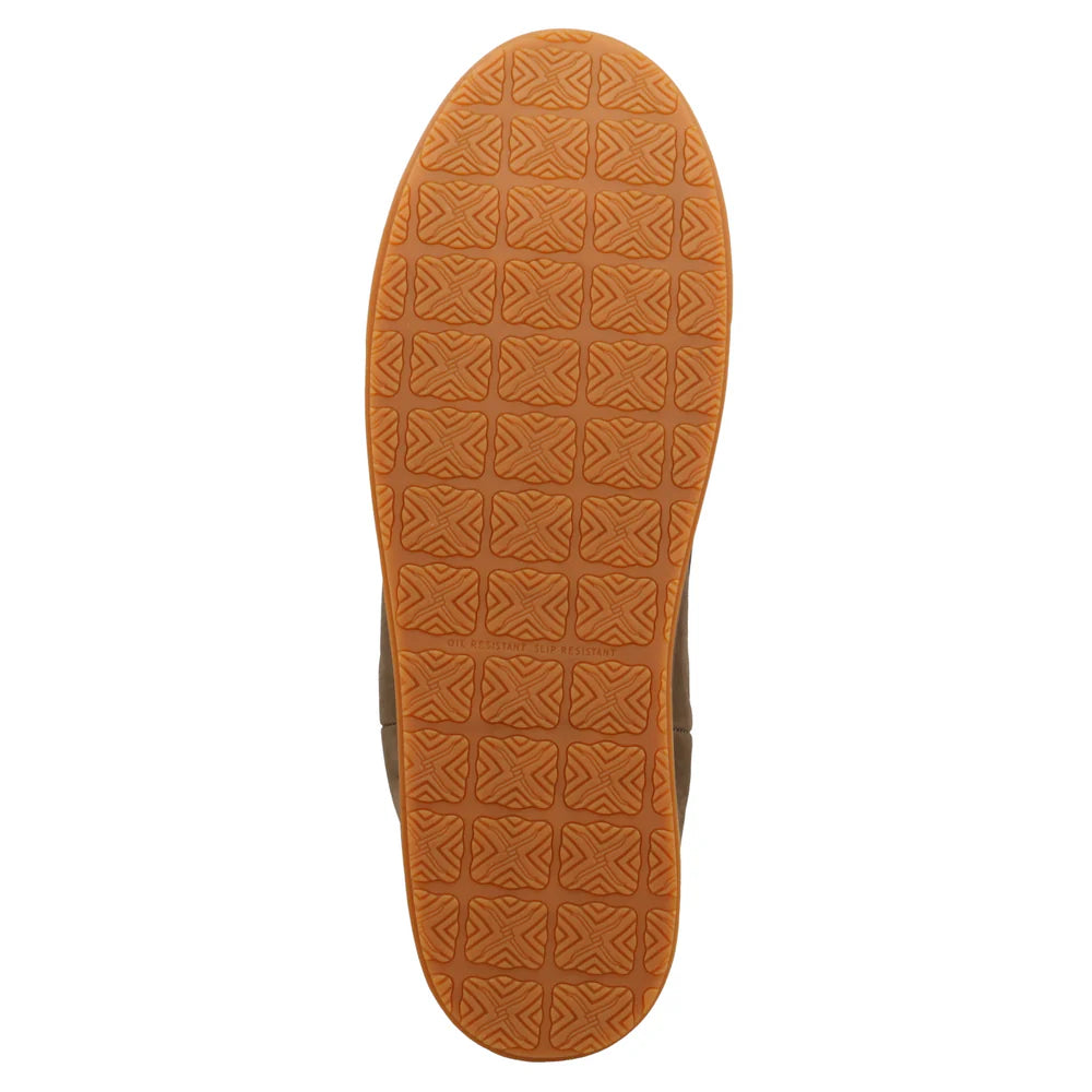 Men's Twisted X Work Brown Chelsea Kicks Nano Toe Shoes MCAN014
