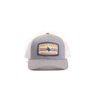 Crazy House Unisex Grey and White Snapback with Outfitter Patch - Crazy House Western Wear