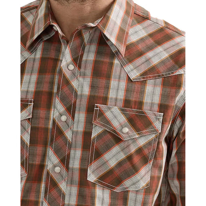 Men's Wrangler 20X Classic Fit Competition Advanced Comfort Long Sleeve Shirt 112352256 - Crazy House Western Wear
