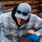 Unisex Bex Gray and White Mister Grae Snapback Cap BHGS