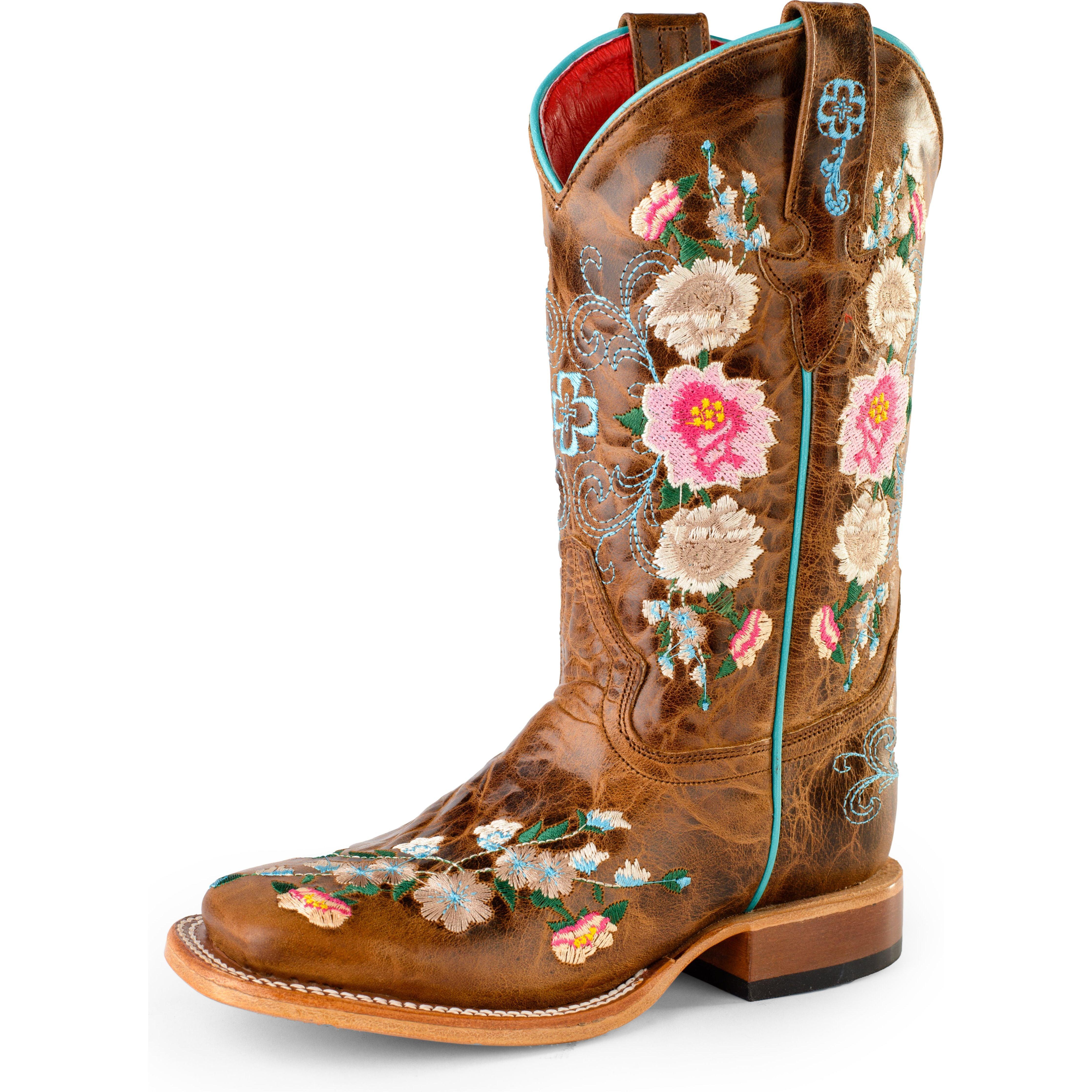 Girl's Macie Bean Honey Bunch DB Toe MK9012 - Crazy House Western Wear