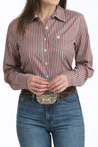 Women's Cinch Button Down Shirt MSW9164258