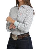 Cinch Women's Multi-Colored Long Sleeve Button Up Shirt MSW9164277