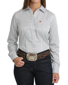 Cinch Women's Multi-Colored Long Sleeve Button Up Shirt MSW9164277