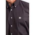 Men's Cinch Black Button-Down Western Shirt MT10320083 - Crazy House Western Wear