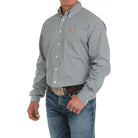 Men's Cinch Geometric Print Button-Down Western Shirt MTW1105885 - Crazy House Western Wear