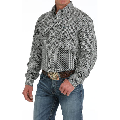 Men's Cinch Patterned Long Sleeve Shirt MTW1105909 - Crazy House Western Wear