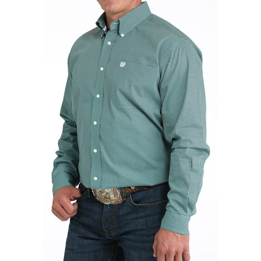 Men's Cinch Long Sleeve Button Down Western Shirt MTW1105970