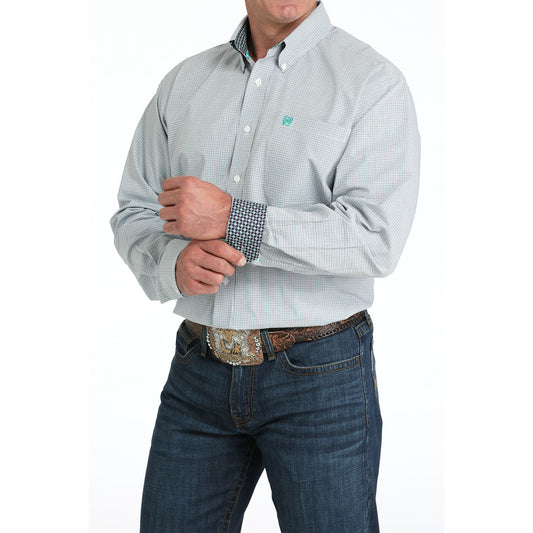 Men's Cinch Plaid Button Up Shirt MTW1105973