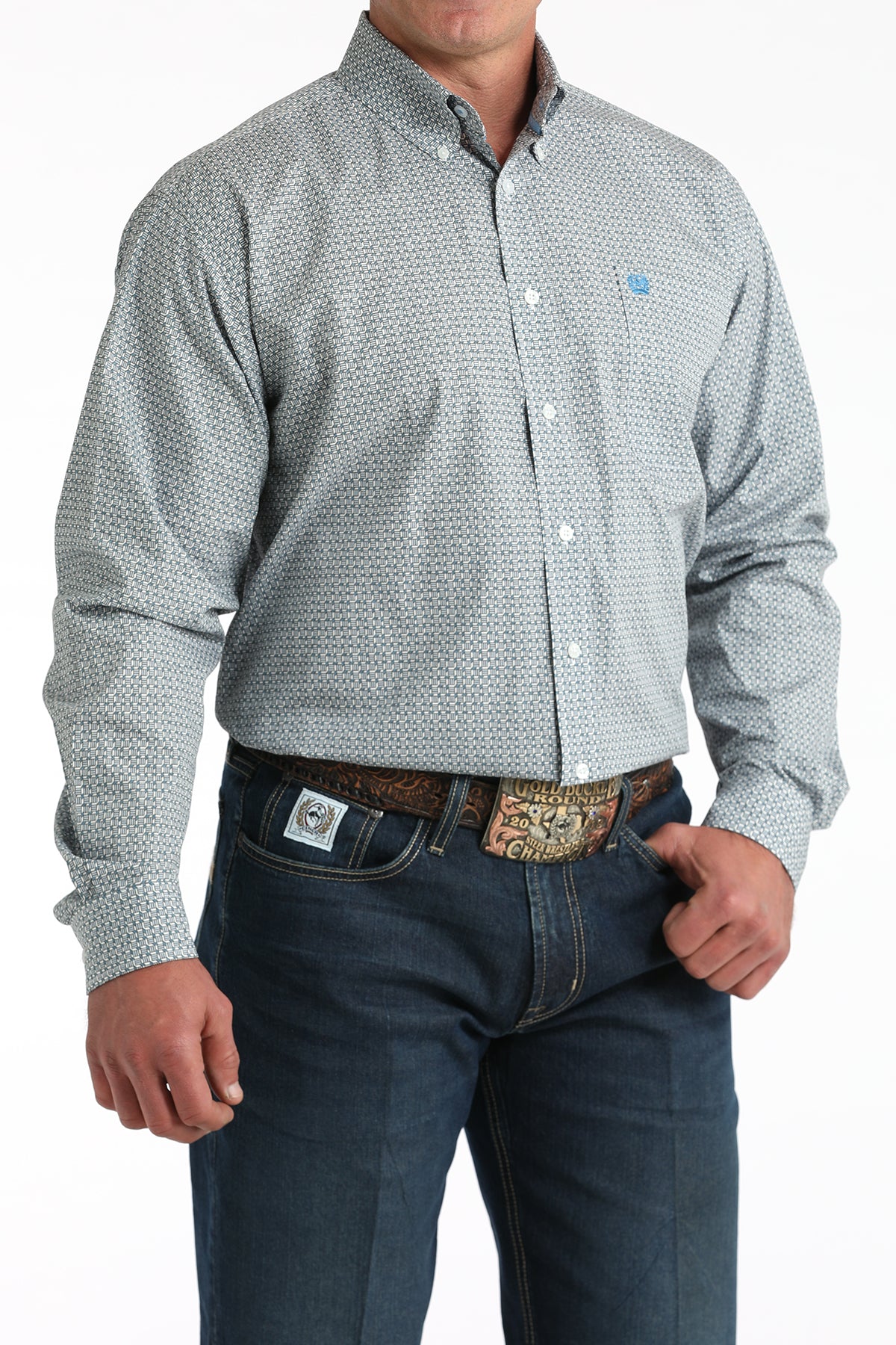 Men's Cinch Button Up Western Shirt MTW1105999
