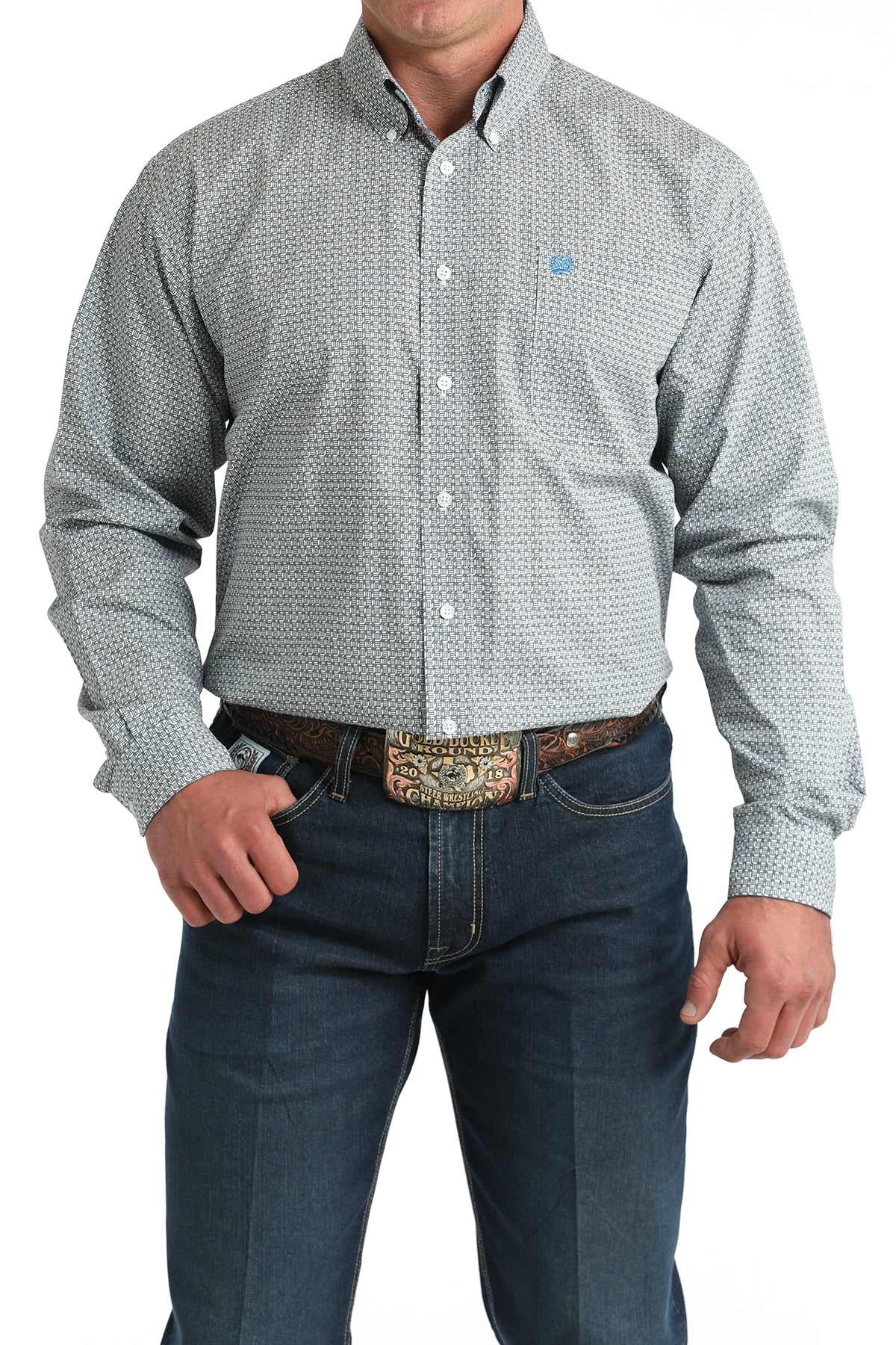 Men's Cinch Button Up Western Shirt MTW1105999