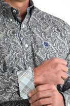 Men's Cinch Multi Paisley Print Button Down Shirt MTW1106001