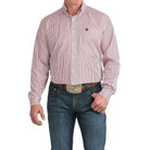 Men's Cinch Long Sleeve Striped Button UpMTW1106044