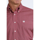 Men's Cinch Long Sleeve Classic Fit Button Down Western Shirt MTW1106098