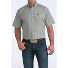 Men's Cinch Short Sleeve Geo Printed Button Up Shirt MTW1111517
