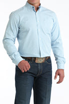Men's Cinch Long Sleeve White Stripe Western Shirt MTW1347145