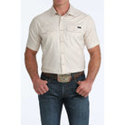 Men's Cinch Short Sleeve Camp Western Snap Shirt MTW1402012