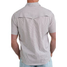 Men's Cinch Short Sleeve Striped Snap Shirt MTW1402014