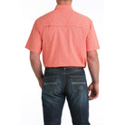 Men's Cinch Plaid Arenaflex Short Sleeve Button Up Shirt MTW1725003