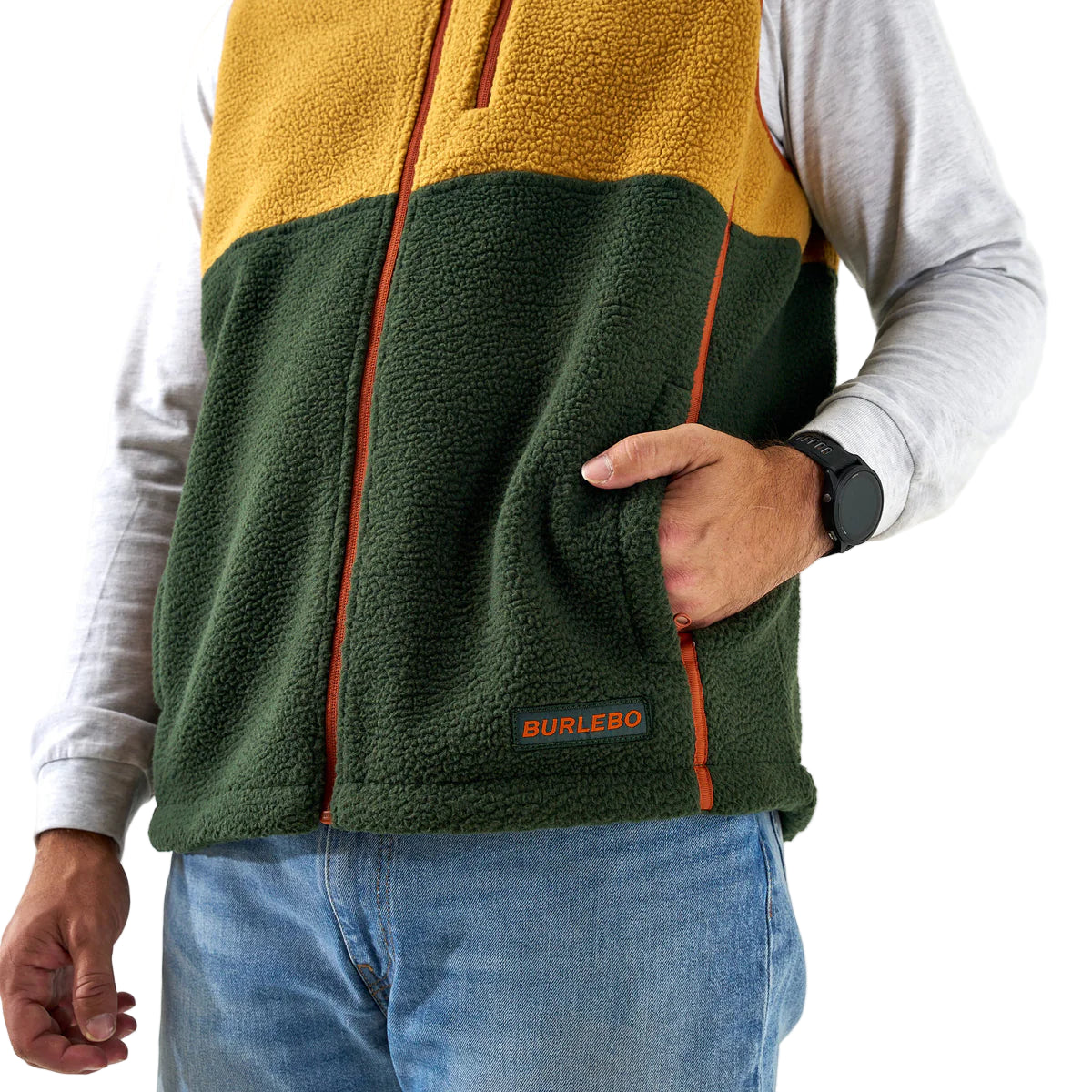 Men's Burlebo Multi Timber Montana Vest