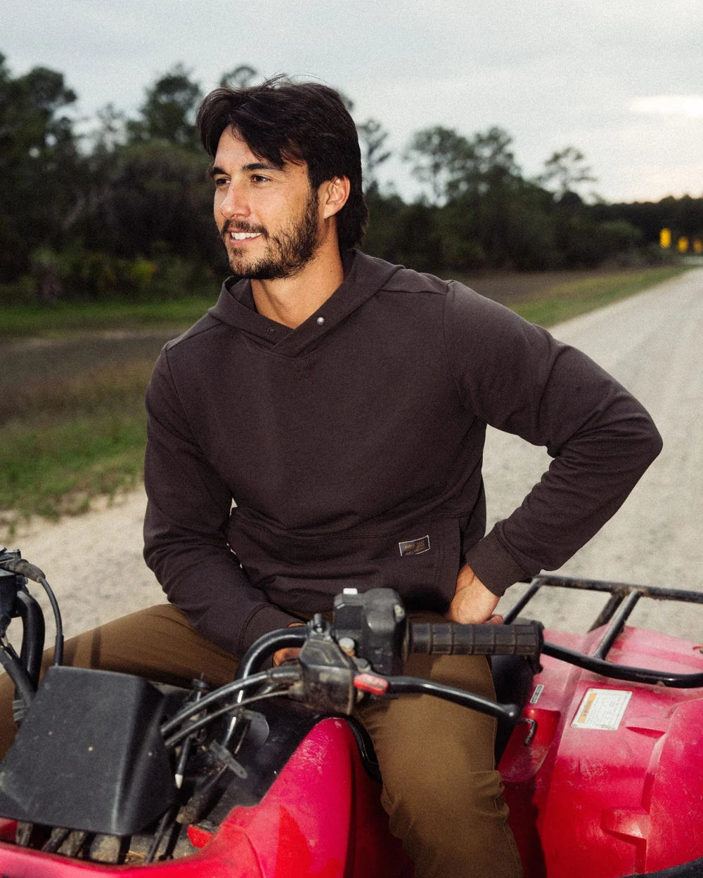 Marsh Wear Men's Raven Fireside Hoodie MWF1058-RVN