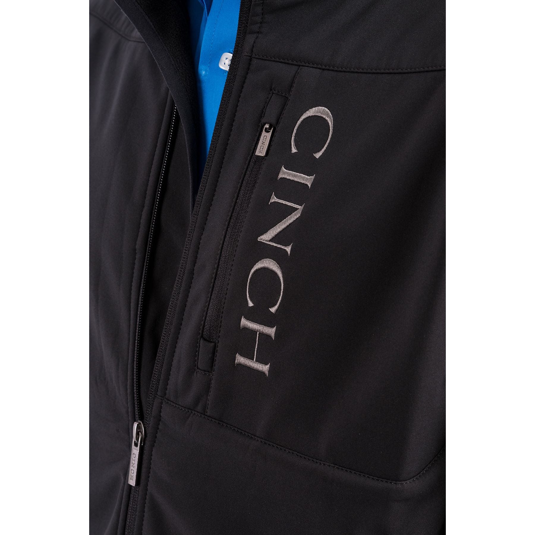 Men's Cinch Black Concealed Carry Bonded Jacket MWJ1043014