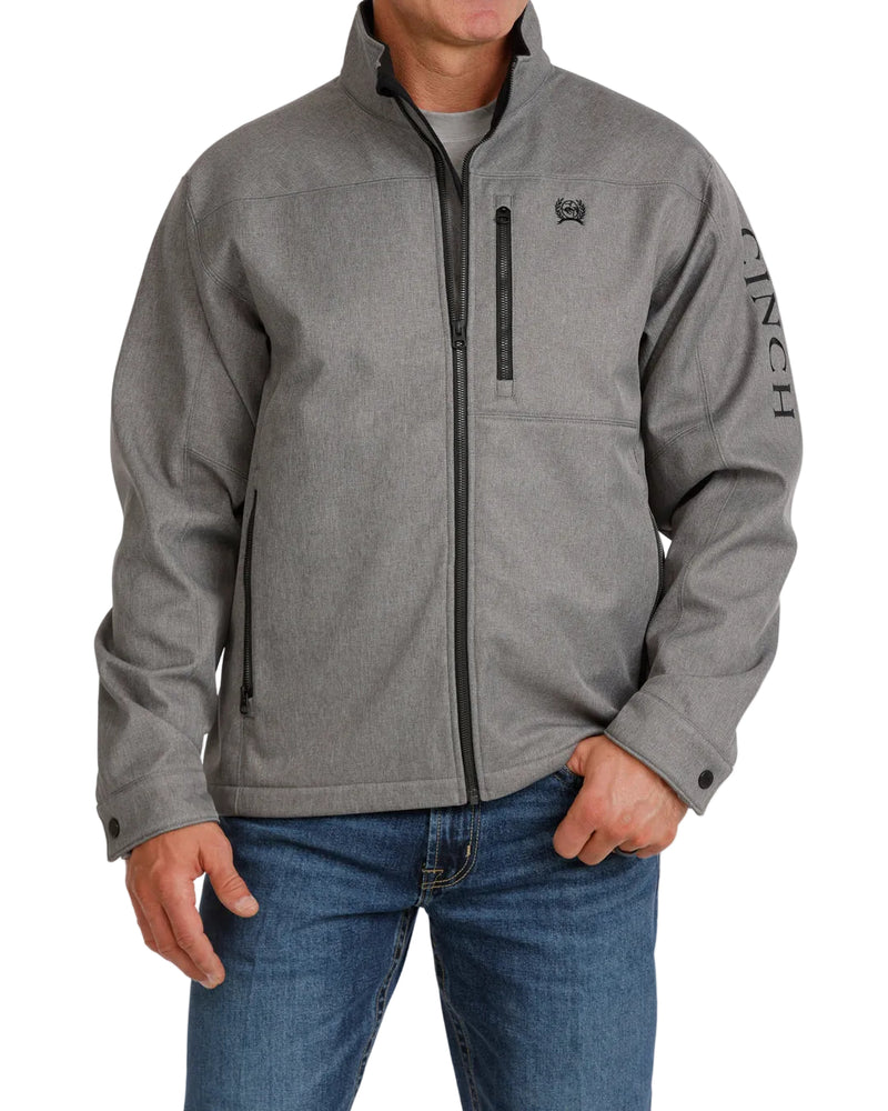 Cinch Men's Gray Concealed Carry Bonded Jacket MWJ1537008