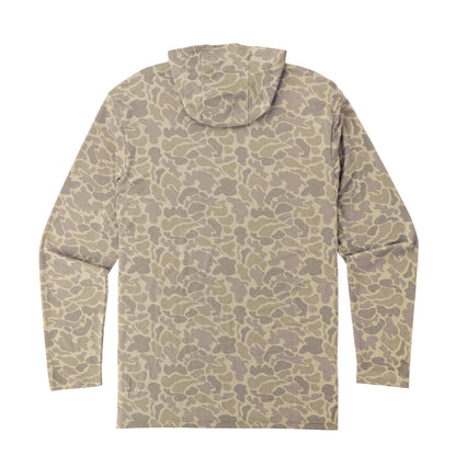 Men's Marsh Wear Khaki Mallard Camo Buxton Tech Hoodie 
