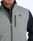 Cinch Men's Gray Bonded Vest MWV1515031