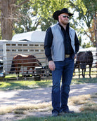 Cinch Men's Gray Bonded Vest MWV1515031