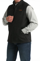 Men's Cinch Black Vest MWV1934001