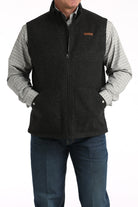 Men's Cinch Black Vest MWV1934001