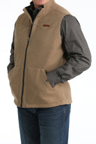 Men's Cinch Brown Vest MWV1934002