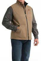 Men's Cinch Brown Vest MWV1934002