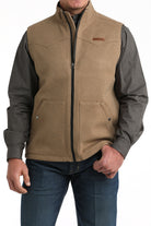 Men's Cinch Brown Vest MWV1934002