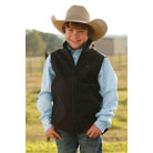 Boy's Cinch Black Bonded Vest 