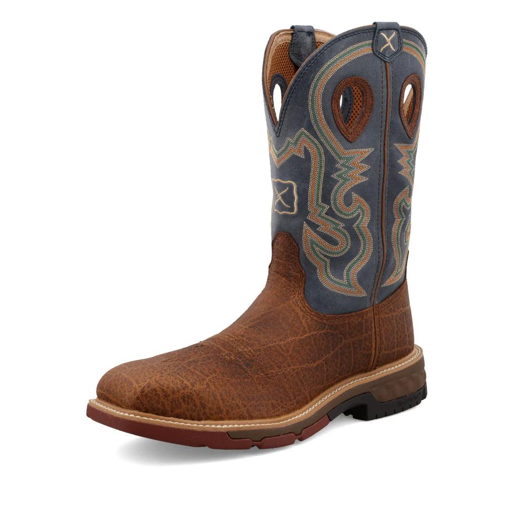 Men's Twisted X 12" Alloy Toe Boot MXBA005 - Crazy House Western Wear