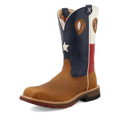Men's Twisted X 12" Nano Toe Western Boot MXBN004 - Crazy House Western Wear