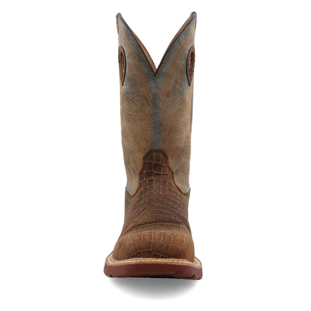 Men's Twisted X 12" Nano Toe Western Boot MXBN005 - Crazy House Western Wear