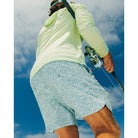 Men's Free Fly Tidal Flow Print Stormy Sea Reverb Shorts- 7" MRVBS-806
