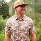 Men's Burlebo Performance Polo - Pintail Camo PP-PTC - Crazy House Western Wear