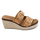 Women's Corky's Cork Manifest Open Toe Wedge Sandals 41-0772-CORK
