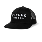 Men's Poncho "The Man in Black Hat" 
