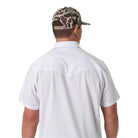 Men's Burlebo Performance Western Shirt - White PWS-WHT - Crazy House Western Wear