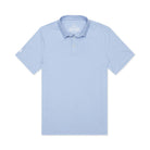 Men's Burlebo Performance Polo - Heather Sky Blue PP-SB - Crazy House Western Wear