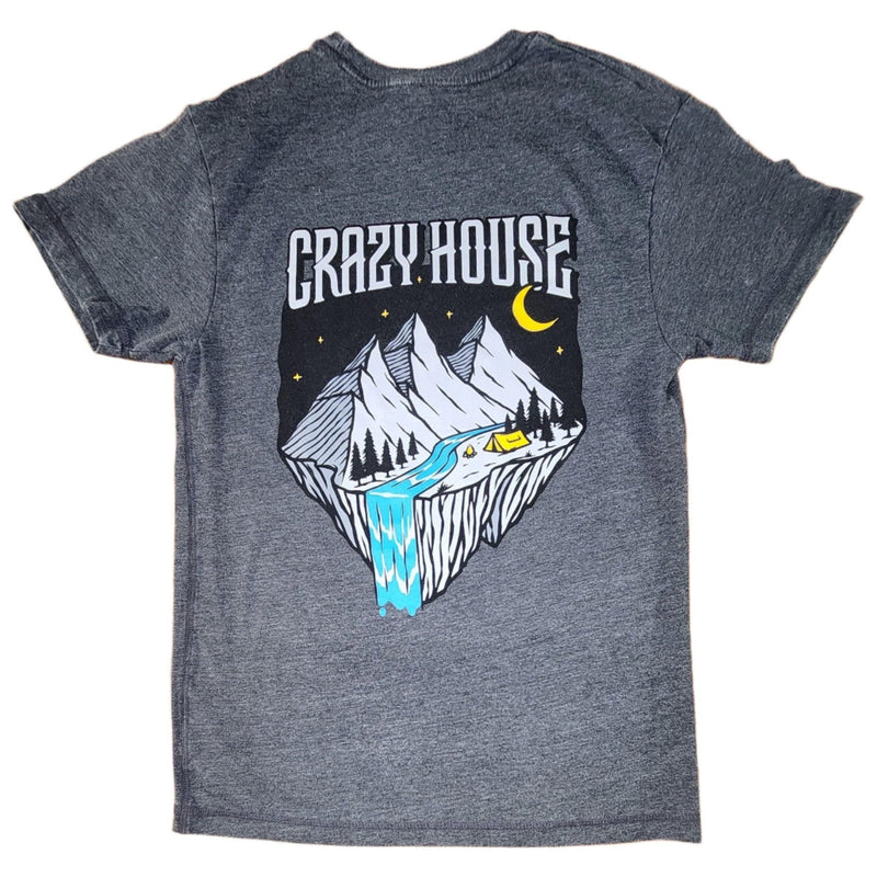 Crazy House Mountains and River T-Shirt - Crazy House Western Wear